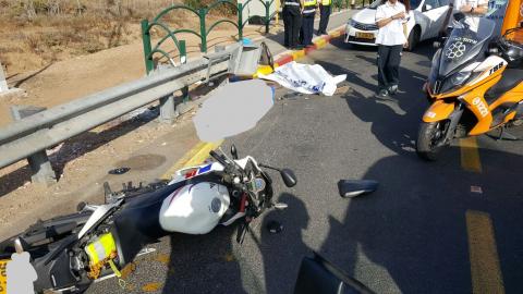רוכב אופנוע בן 44 - חדשות בפתח תקווה
