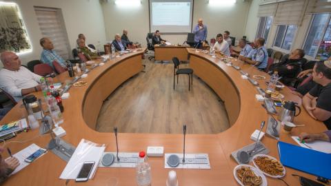 ועדת ביטחון ומל"ח התכנסה לצורך - חדשות בפתח תקווה