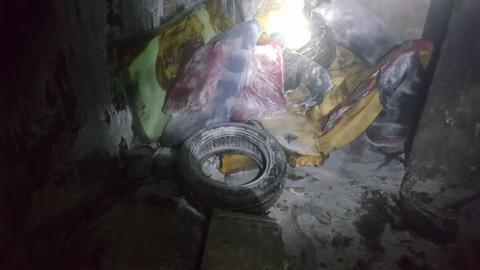 חשד להצתה בשריפה שפרצה במקלט - חדשות בפתח תקווה