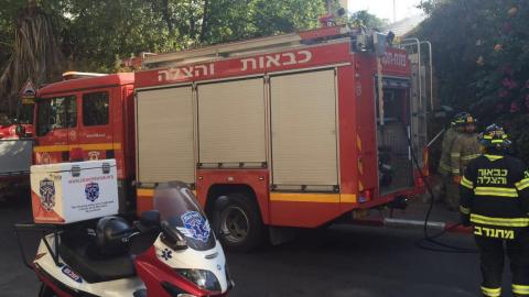 שריפה בבניין ברח' שמחוני: חולצה - חדשות בפתח תקווה