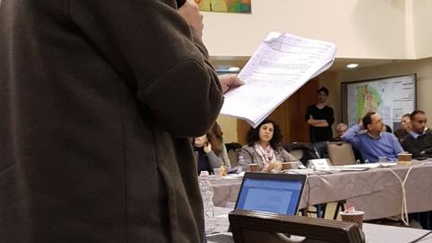 דיון סוער בתכנית הבנייה בסירקין - חדשות בפתח תקווה