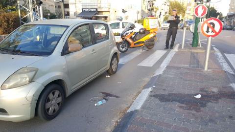 הולכת רגל נפצעה בינוני מפגיעת - חדשות בפתח תקווה