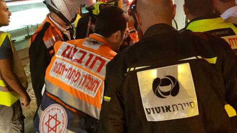 רוכב אופנוע בן 20 נפצע - חדשות בפתח תקווה