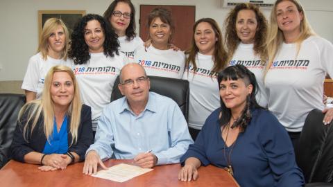 ראש העיר ברוורמן חתם על - חדשות בפתח תקווה
