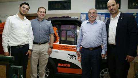 מיני אמבולנס של איחוד הצלה - חדשות בפתח תקווה