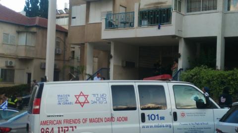 שריפה בלובי של בניין מגורים - חדשות בפתח תקווה
