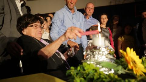 ניצולת השואה הינדה מילר בת - קהילות בפתח תקווה