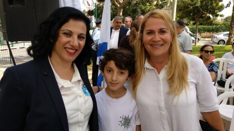 טקס לזכר חללי לוחמי המחתרות - קהילות בפתח תקווה