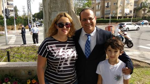 טקס לזכר חללי לוחמי המחתרות - קהילות בפתח תקווה