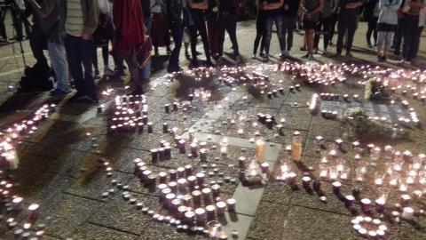 בסיום ההפגנה נגד השחיתות במוצ"ש: - חדשות בפתח תקווה