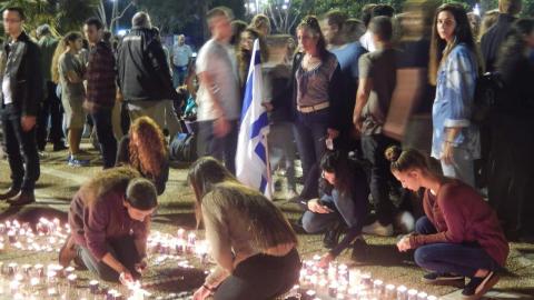 בסיום ההפגנה נגד השחיתות במוצ"ש: - חדשות בפתח תקווה