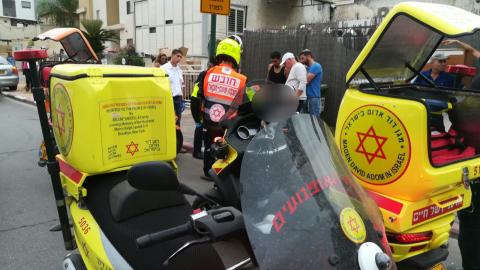 רוכב אופנוע נפצע בינוני מפגיעת - חדשות בפתח תקווה