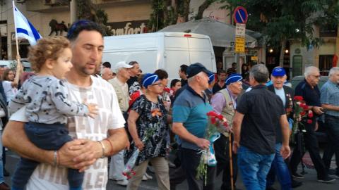 צעדת הניצחון של הוטרנים במרכז - קהילות בפתח תקווה
