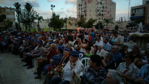 צעדת הניצחון של הוטרנים במרכז - קהילות בפתח תקווה