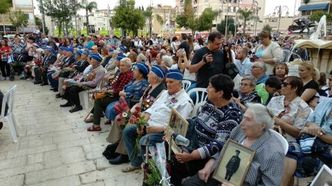 צעדת הניצחון של הוטרנים במרכז - קהילות בפתח תקווה