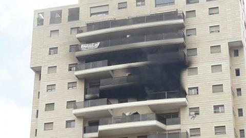 שריפה בדירה בקומה 11 ברחוב - חדשות בפתח תקווה