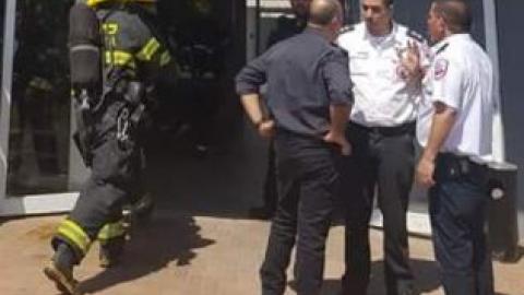 שריפה פרצה בתחנת מד"א - חדשות בפתח תקווה