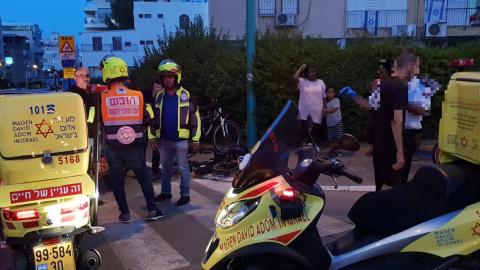 רוכב אופניים חשמליים ורוכב אופנוע - חדשות בפתח תקווה