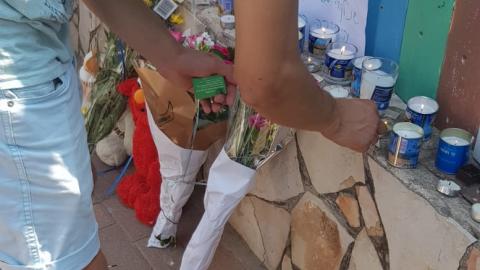 הפגנה של דמעות: עשרות תושבים - חדשות בפתח תקווה