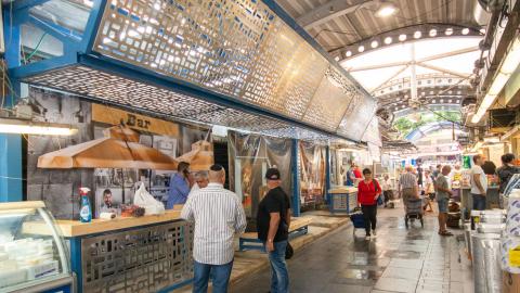 מתבצעות עבודות שיפוצים בשוק - חדשות בפתח תקווה