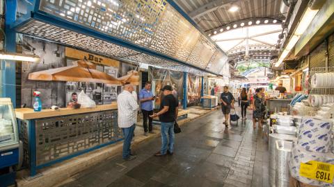 מתבצעות עבודות שיפוצים בשוק - חדשות בפתח תקווה