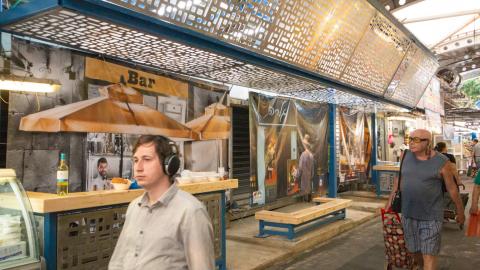 מתבצעות עבודות שיפוצים בשוק - חדשות בפתח תקווה