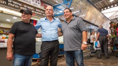 מתבצעות עבודות שיפוצים בשוק - חדשות בפתח תקווה