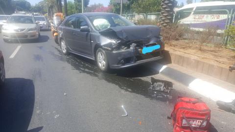 3 פצועים קל בתאונה במעורבות - חדשות בפתח תקווה