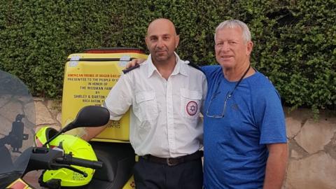 סיפור מחשמל: חובש של מד"א - בריאות בפתח תקווה