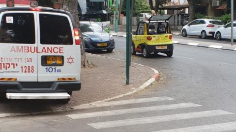 פועל נפצע בינוני מאתר בנייה - חדשות בפתח תקווה