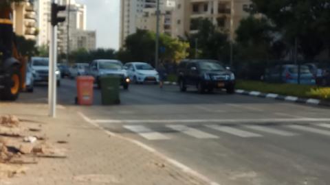 נהרס מבנה שחסם את התנועה - חדשות בפתח תקווה