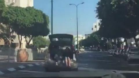 צפו בתיעוד המזעזע – נהג - חדשות בפתח תקווה