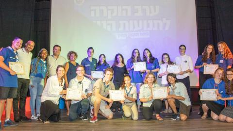 סיכום שבוע תנועות הנוער: בפתח - חינוך בפתח תקווה