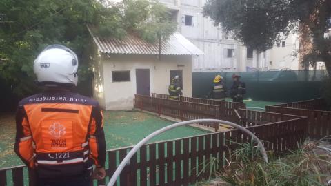 שריפה במחסן סוללות ליתיום ברחוב - חדשות בפתח תקווה