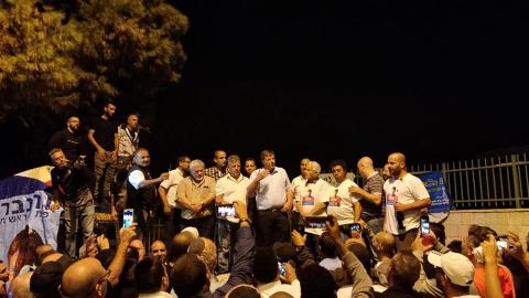 חגיגת ערב הבחירות בקרב תומכי - בחירות  2018 בפתח תקווה