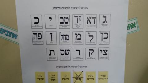 ספירת החיילים הסתיימה – מפת - בחירות  2018 בפתח תקווה