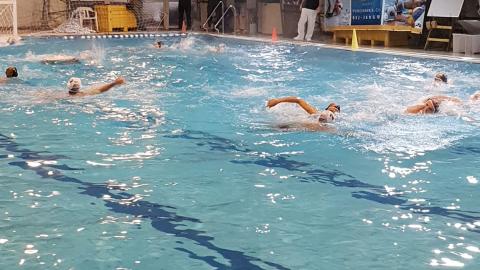 שמחה בבריכה: הפועל פ"ת בכדורמים - ספורט בפתח תקווה