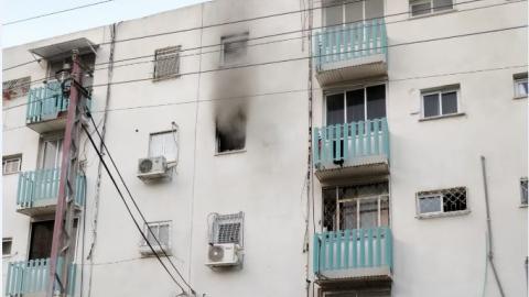 שריפה פרצה בדירת מגורים ברחוב - חדשות בפתח תקווה