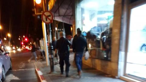 צפו: נעצר שב"ח במרכז העיר - חדשות בפתח תקווה