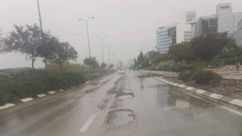 בשל מזג האוויר נפערו בורות - חדשות בפתח תקווה