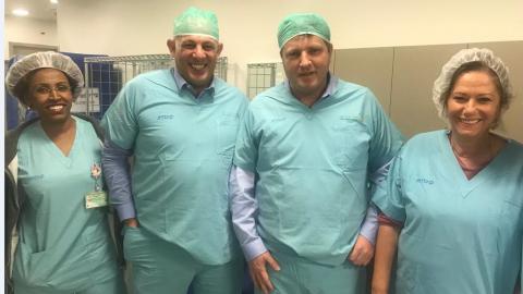 גרינברג בבית חולים השרון: "עומד - בריאות בפתח תקווה