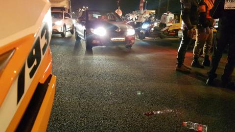 הולך רגל נפצע בינוני מפגיעת - חדשות בפתח תקווה