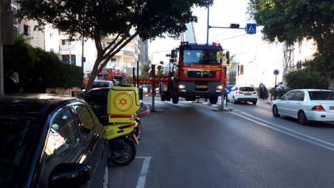 שריפה פרצה בדירה ברחוב ארלוזורוב - חדשות בפתח תקווה