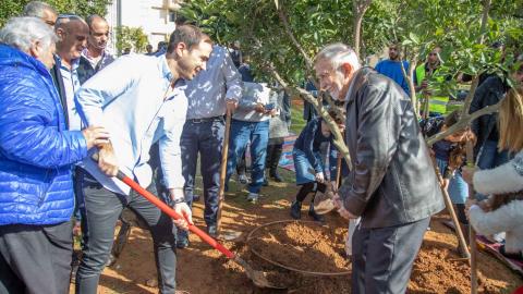 אירוע הנטיעות המסורתי בגן - קהילות בפתח תקווה