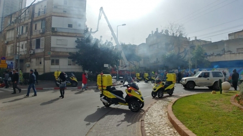 שריפה פרצה בדירה ברחוב רוטשילד - חדשות בפתח תקווה