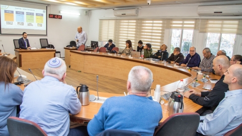 התכנסה ועדת מל"ח ובטחון: תכנית - חדשות בפתח תקווה