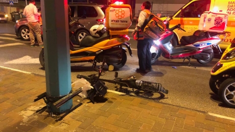 רוכבת אופניים חשמליים נפצעה בינוני - חדשות בפתח תקווה