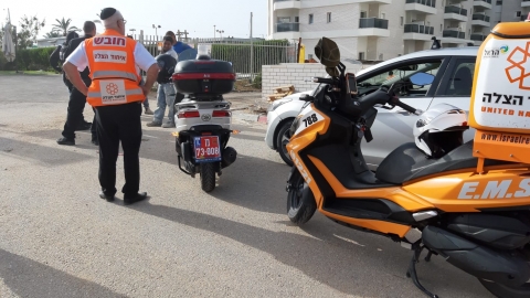 2 פצועים בתאונת דרכים ברחוב - חדשות בפתח תקווה