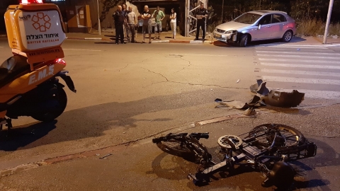 רוכב אופניים חשמליים בן 18 - חדשות בפתח תקווה