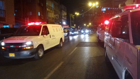הלילה ברח' שטמפפר: גבר נפצע - חדשות בפתח תקווה